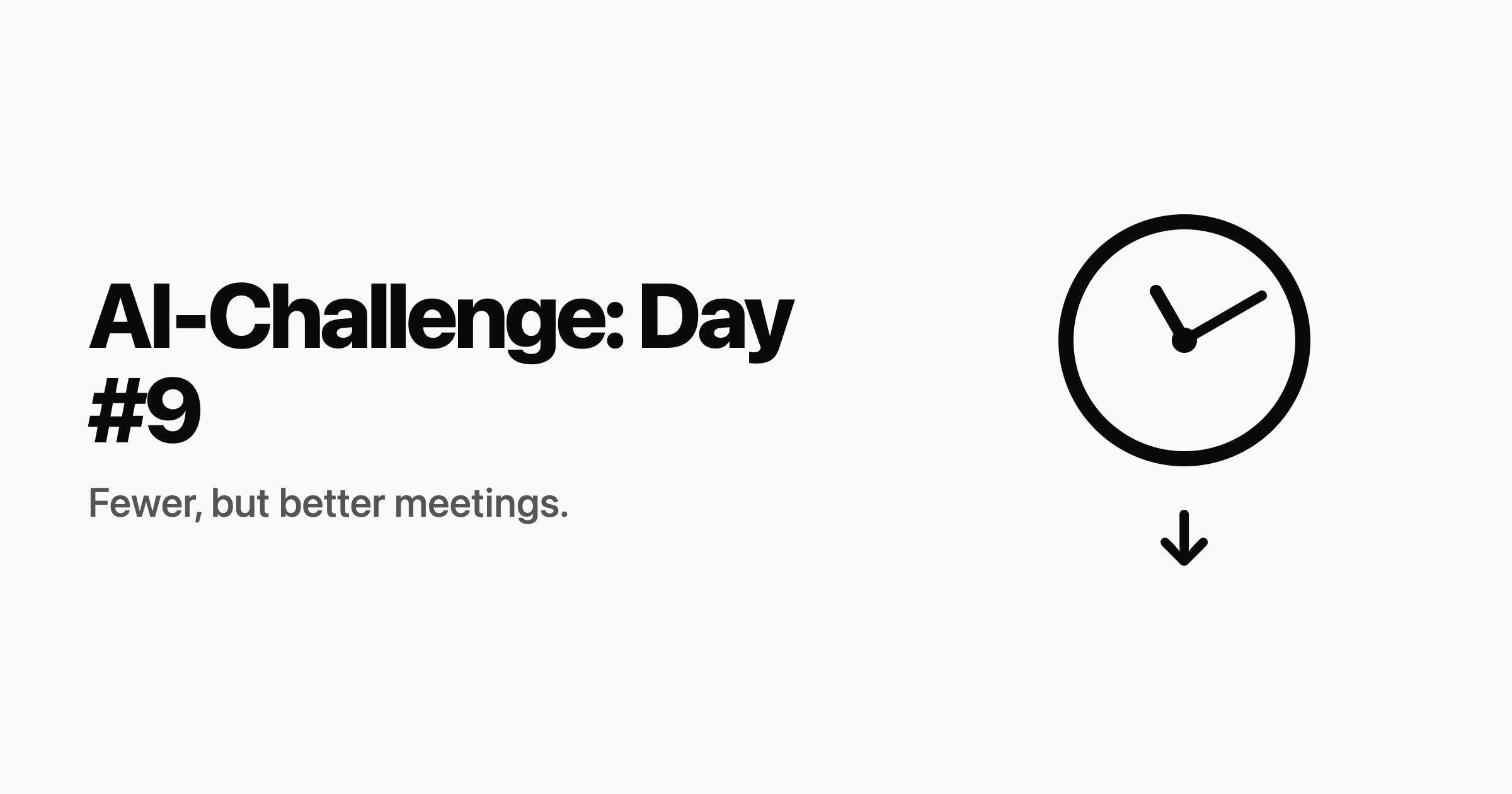 AI-Challenge: Day #9
