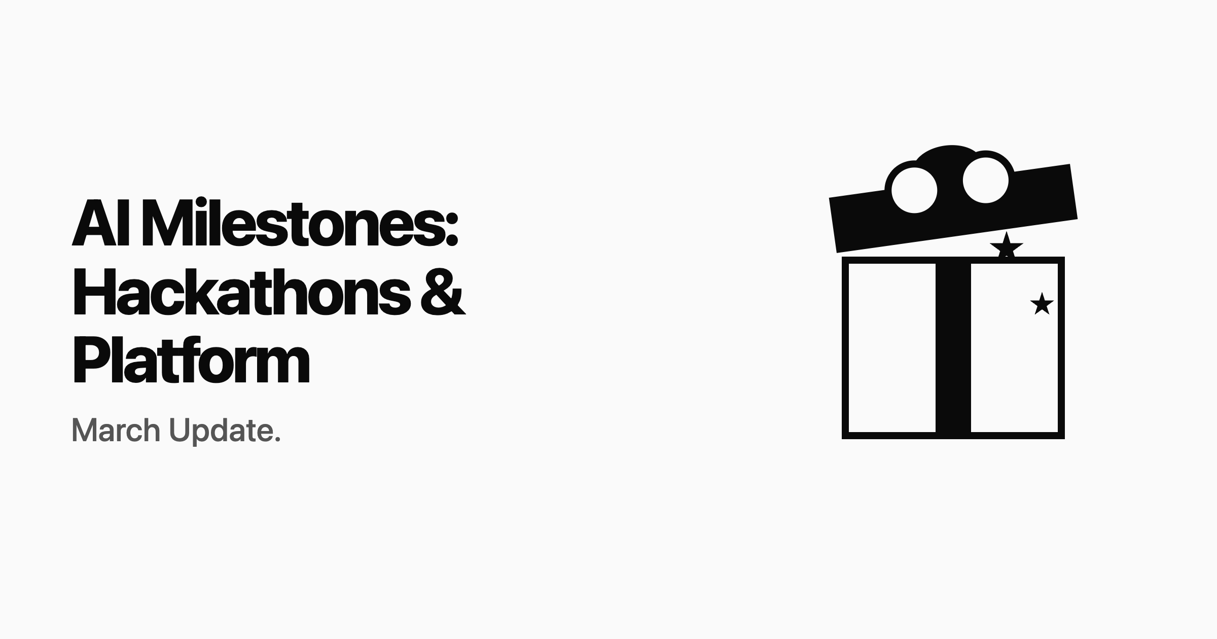 Our AI Milestones: Hackathons, Challenges, and New Platform