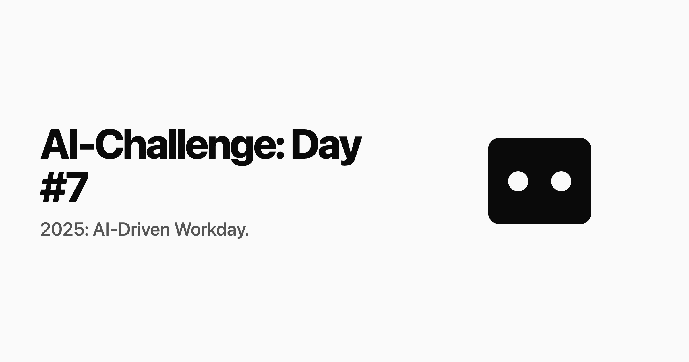AI-Challenge: Day #7