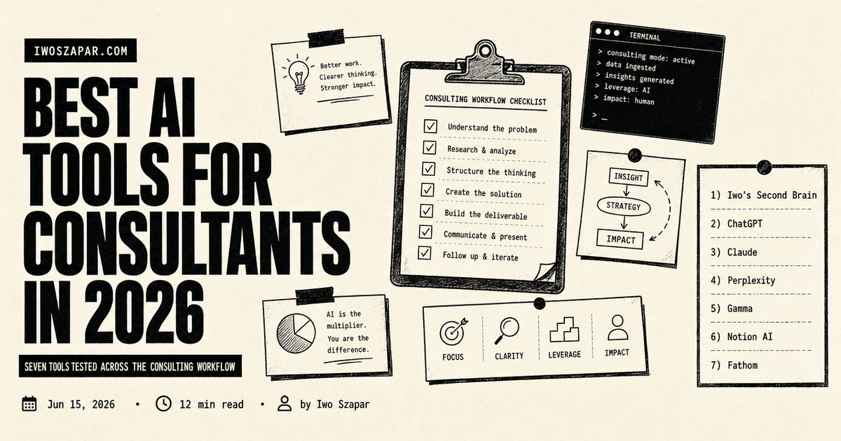 Best AI tools for consultants in 2026