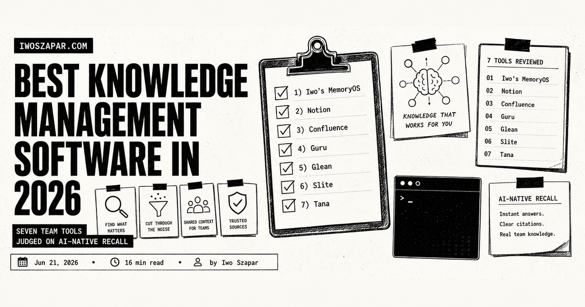 Best knowledge management software in 2026