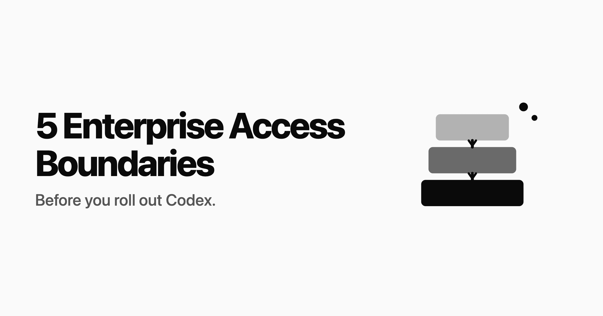The 5 Access Boundaries Your ChatGPT Enterprise Seat Does Not Control