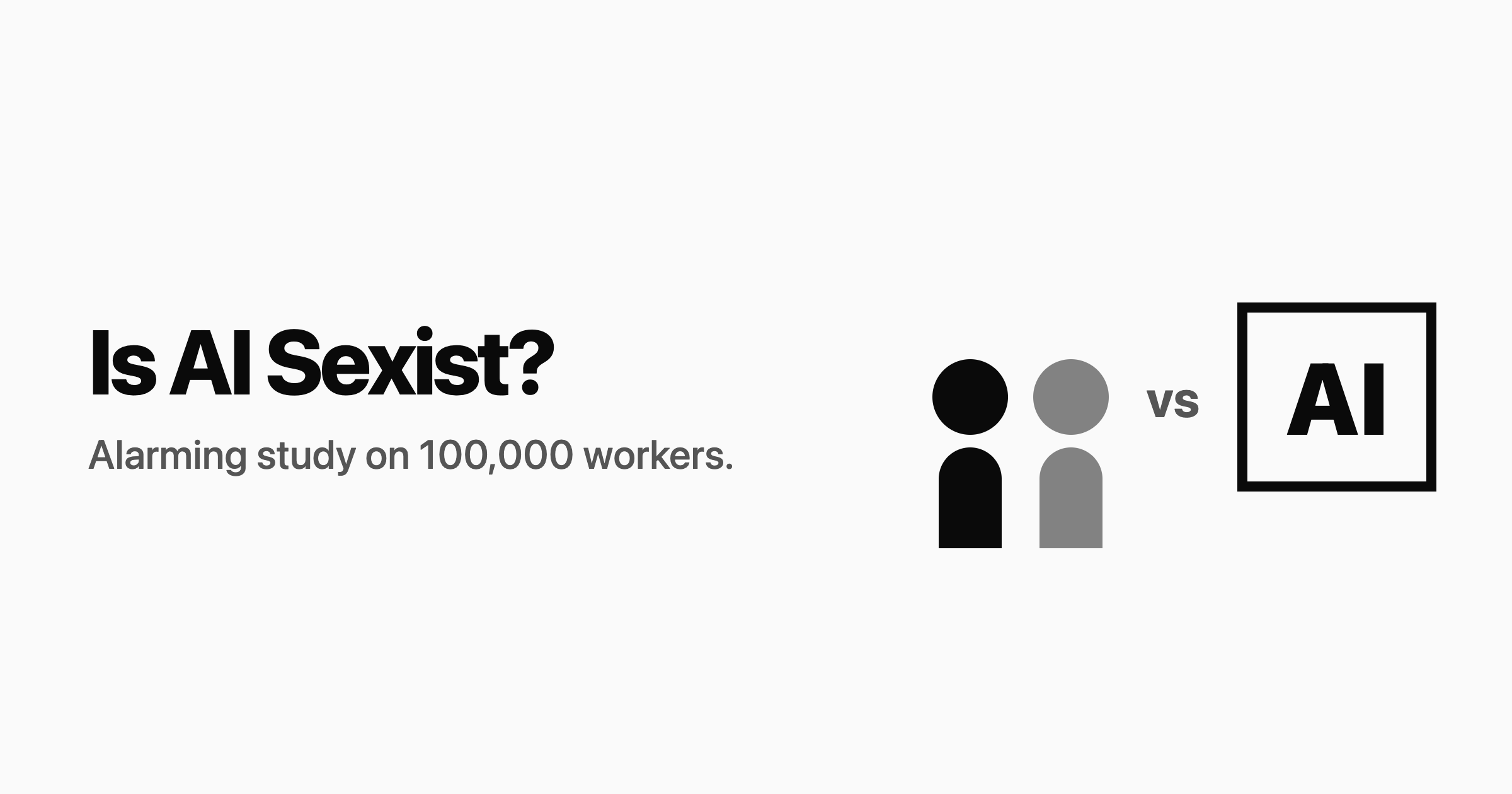 Is AI Sexist? ๐จ