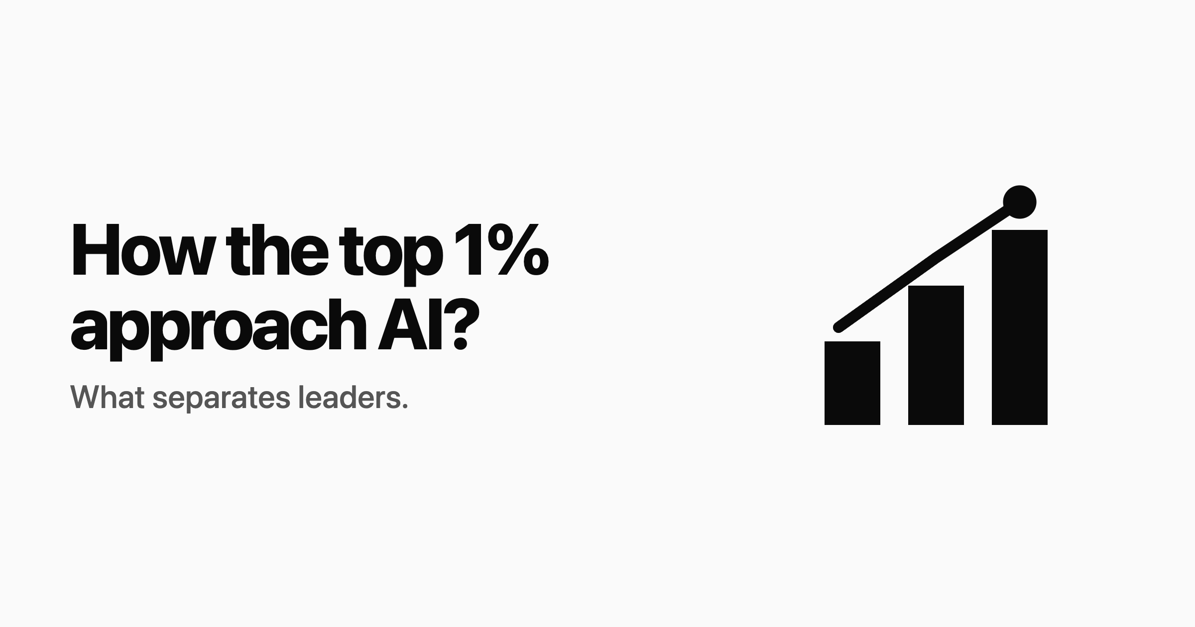 How the top 1% of professionals approach AI?