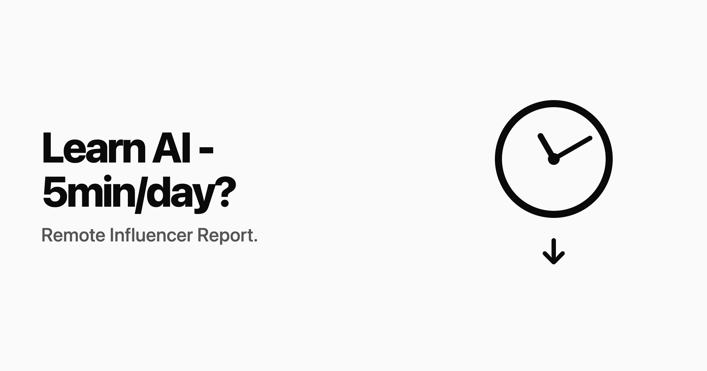 Learn AI - 5min/day?